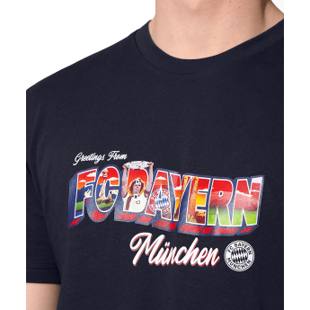 Bayern Mnichov pánské tričko postcard