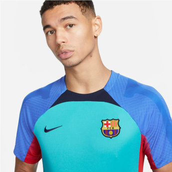 FC Barcelona fotbalový dres Strike aqua