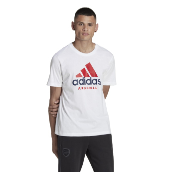 FC Arsenal pánské tričko DNA Graphic white