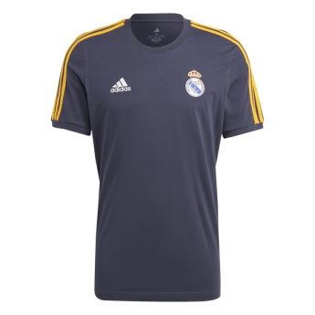 Real Madrid pánské tričko 3-stripes navy