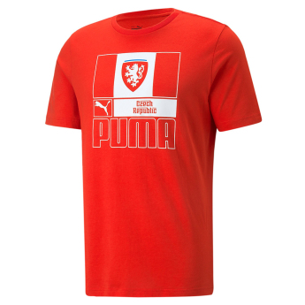 Fotbalové reprezentace pánské tričko Czech Republic FtblCore red