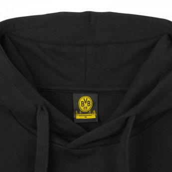 Borussia Dortmund pánská mikina s kapucí Essential black