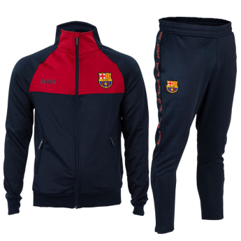 FC Barcelona pánská fotbalová souprava suit navy