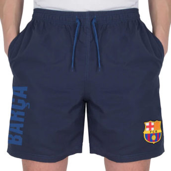 FC Barcelona fotbalové trenýrky Shorts navy