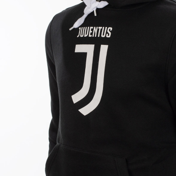 Juventus Turín dětská mikina s kapucí No10 Logo black