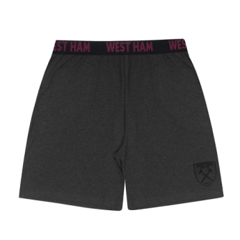West Ham United pánské pyžamo Short grey