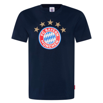 Bayern Mnichov pánské tričko Logo navy