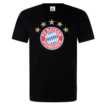 Bayern Mnichov pánské tričko Logo black