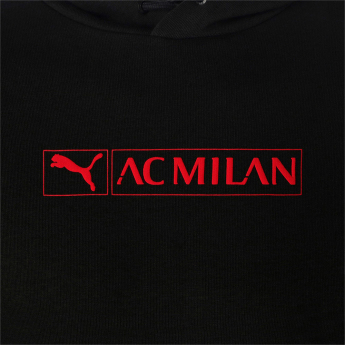 AC Milan pánská mikina s kapucí FtblLegacy black