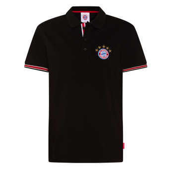 Bayern Mnichov pánské polo tričko New Logo black