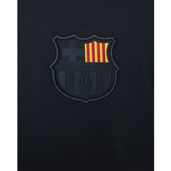 FC Barcelona pánské polo tričko Crest dark