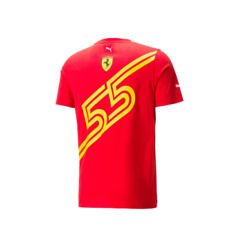 Ferrari pánské tričko Carlos Sainz SE red F1 Team 2023