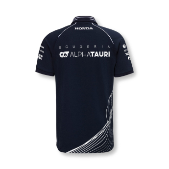 AlphaTauri pánské polo tričko official navy F1 Team 2023