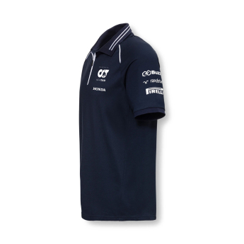 AlphaTauri pánské polo tričko official navy F1 Team 2023