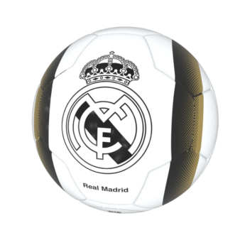 Real Madrid fotbalový míč black white