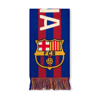 FC Barcelona zimní šála stripe