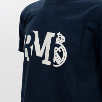 Real Madrid pánské tričko No79 Text navy