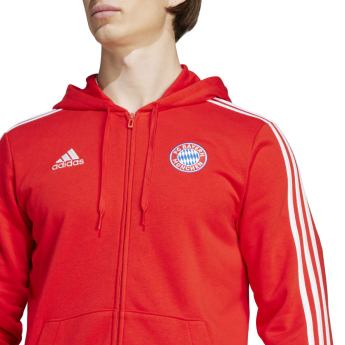 Bayern Mnichov pánská mikina s kapucí dna full-zip red