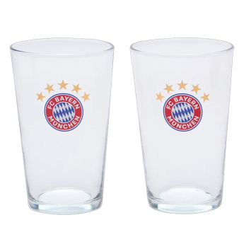 Bayern Mnichov set skleniček fan glass