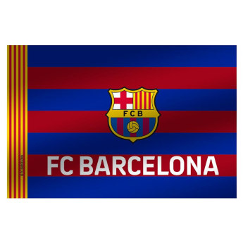 FC Barcelona vlajka Horizontal