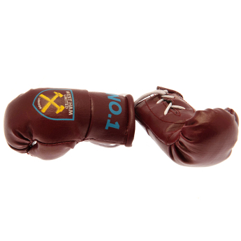 West Ham United mini boxerské rukavice No.1 text
