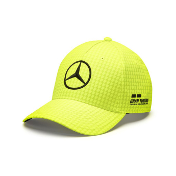 Mercedes AMG Petronas dětská čepice baseballová kšiltovka Lewis Hamilton yellow F1 Team 2023