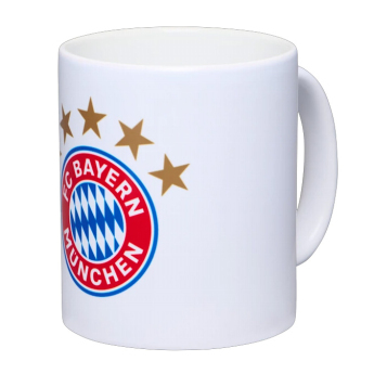 Bayern Mnichov hrníček 5 stars white