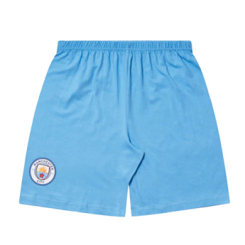 Manchester City dětské pyžamo text navy