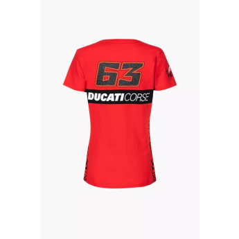 Francesco Bagnaia dámské tričko DUCATI 63