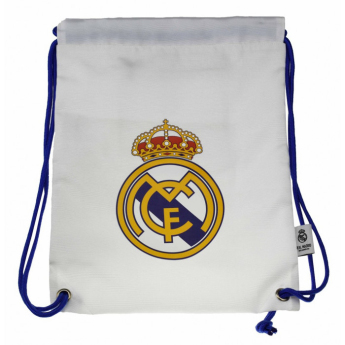Real Madrid pytlík gym bag No1 white