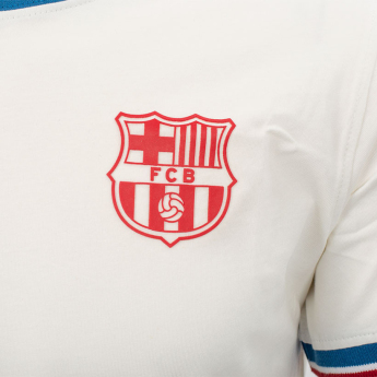 FC Barcelona pánské tričko Cotton Offwhite