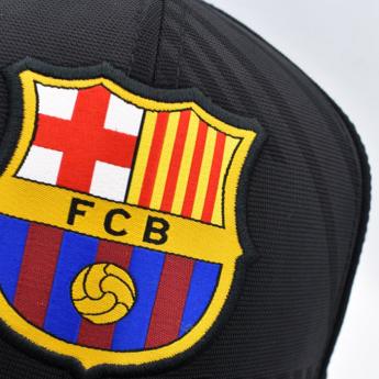FC Barcelona dětská čepice baseballová kšiltovka Cross black