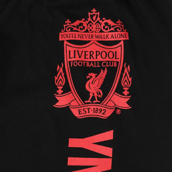 FC Liverpool dětské pyžamo Long black