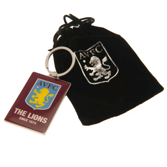 Aston Villa přívěšek na klíče Deluxe Keyring