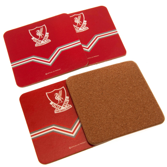 FC Liverpool podtácek 4pk Retro Coasters