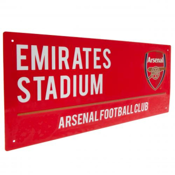 FC Arsenal cedule na zeď colour