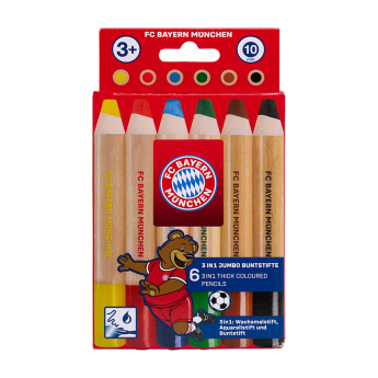 Bayern Mnichov pastelky 6 jumbo