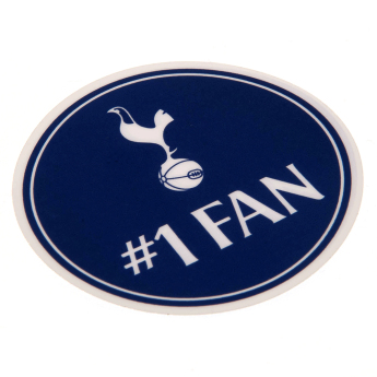 Tottenham Hotspur samolepka Single Car Sticker No. 1 Fan