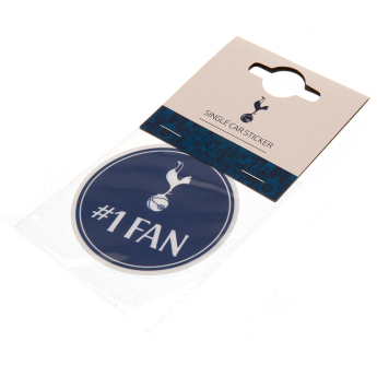 Tottenham Hotspur samolepka Single Car Sticker No. 1 Fan
