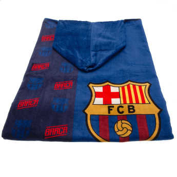 FC Barcelona dětské pončo crest design