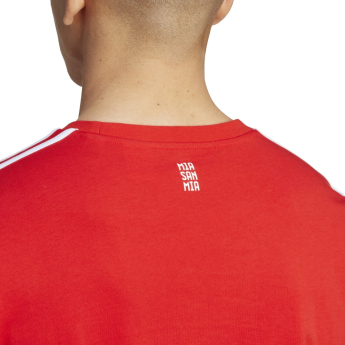 Bayern Mnichov pánské tričko 3-stripes red