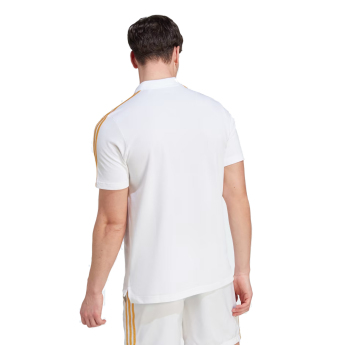 Real Madrid pánské polo tričko 3-stripes white