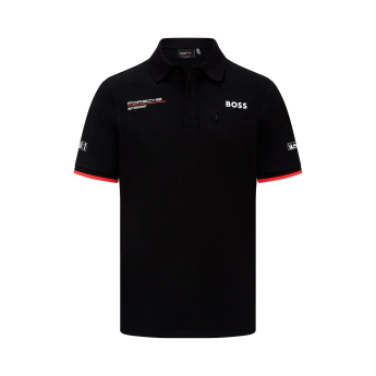 Porsche Motorsport pánské polo tričko Logo black 2023