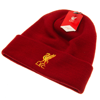 FC Liverpool zimní čepice Cuff Beanie RZ red
