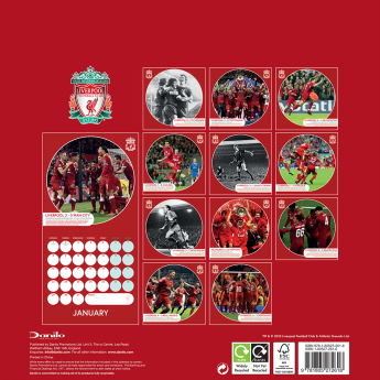 FC Liverpool kalendář 2024 Legends