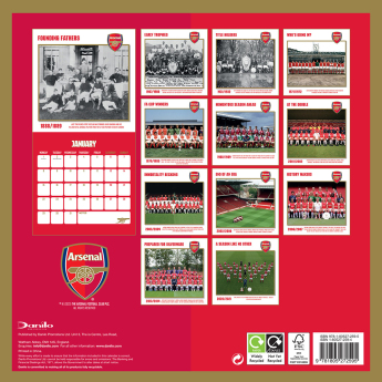 FC Arsenal kalendář 2024 Legends
