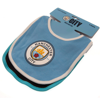 Manchester City dětský bryndák 2 Pack Bibs ES