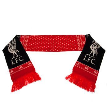 FC Liverpool zimní šála Snowflake Scarf