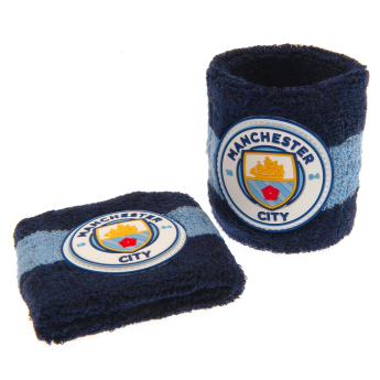 Manchester City potítka 2 soft cotton sweatbands