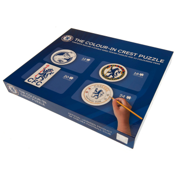 FC Chelsea dětské puzzle Colour-In Crest
